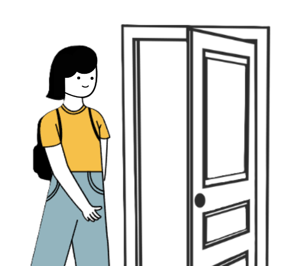 圧倒的な集客力を表すイラスト